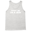 trust me i'm a jedi   funny printed mens Tank Top