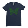 liver cancer butterfly Ladies Fitted T-Shirt