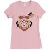 lion king Ladies Fitted T-Shirt