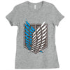 survey corps Ladies Fitted T-Shirt