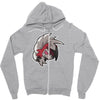 lycanroc (midnight) Zipper Hoodie
