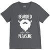 bearded for her pleasure V-Neck Tee