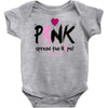 pink spread the hope Baby Bodysuit
