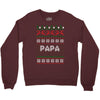 ugly christmas papa Crewneck Sweatshirt