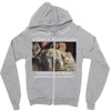 Andrea Mantegna Lamentation Of Christ Zipper Hoodie