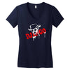 django unchained film Women's V-Neck T-Shirt