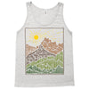 mountain line Tank Top