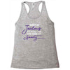 don't be jealous just because i look this good at seventy black Racerback Tank