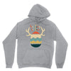 Hunting Season Retro Color 80s Style Unisex Hoodie