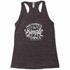 simple things Racerback Tank