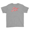 c'est la vie neon slogan Youth Tee