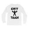 get tough weight lifter lifting gym Long Sleeve Shirts