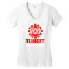tlingit people of the tides Women's V-Neck T-Shirt