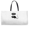 rat funny geek nerd scientific experiments are fun Weekender Totes
