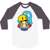 ghost 3/4 Sleeve Shirt