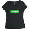 Weed Hypebeast Women's Triblend Scoop T-shirt