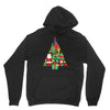 christmas tree made of bells stocking santa Hoodie