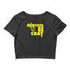 snitches be cray Crop Top