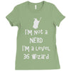 not a nerd Ladies Fitted T-Shirt