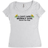 i Can't Live Without Love Vincent Van Gogh Women's Triblend Scoop T-shirt