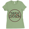 team damon salvatore Ladies Fitted T-Shirt