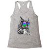 cool owl Racerback Tank