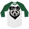 sunglasses panda 3/4 Sleeve Shirt