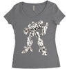 bumblebee Women's Triblend Scoop T-shirt