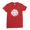 campfire hoodie Ladies Fitted T-Shirt
