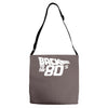 back to the 80's, funny retro Adjustable Strap Totes