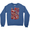rood en wit Crewneck Sweatshirt