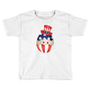 4th of July Peeking Baby Inside Egg Toddler T-shirt