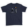 banksy kids play t.v. ball Youth Tee