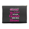 Gram Was Created Because Need Real Heroes Accessory Pouches