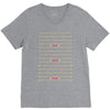 yes wow diva length check V-Neck Tee
