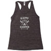 happy camping Racerback Tank