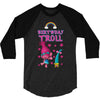 birthday troll 3/4 Sleeve Shirt