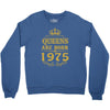 queens are born in 1975 Crewneck Sweatshirt