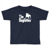 the dogfather  nerd retro der pate godfather fun Toddler T-shirt