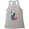 modern zombie Racerback Tank