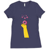 homer donuts Ladies Fitted T-Shirt