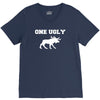 ugly moose funny animal present tee new V-Neck Tee