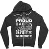 proud dad 3 Zipper Hoodie