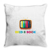 reed a book Throw Pillow