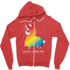 haters gonna hate Zipper Hoodie