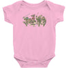where the wild turtles are Baby Bodysuit
