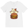 i has cheezburger! V-Neck Tee