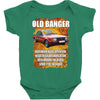 old funny banger cortina, ideal gift or christmas present. Baby Bodysuit