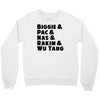 real hip hop heads Crewneck Sweatshirt