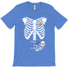pregnant skeleton baby costume halloween maternity ninja ladies T-Shirt